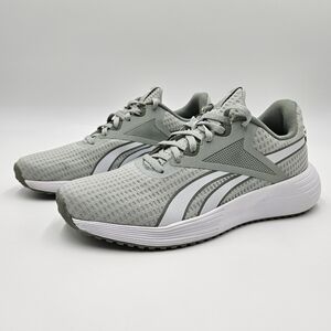 Reebok Womens Lite Plus 3 HP9322 Green White Running Shoes Sneakers Size 8.5